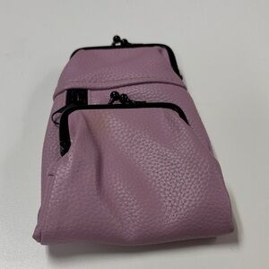 Cigarette and Lighter Lavender Bag